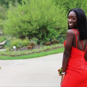 Faviana  prom dress